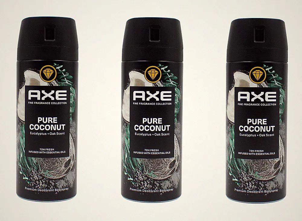 Axe Deospray Pure Coconut Deodorant Bodyspray , 3x150ml EAN8720181297700