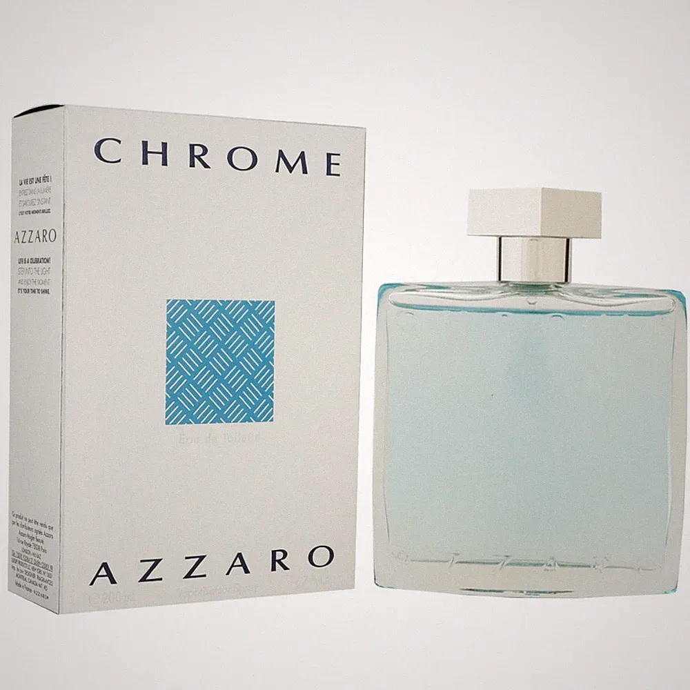 Azzaro Chrome 200 ml Eau de Toilette EDT Herrenduft Herren Duft