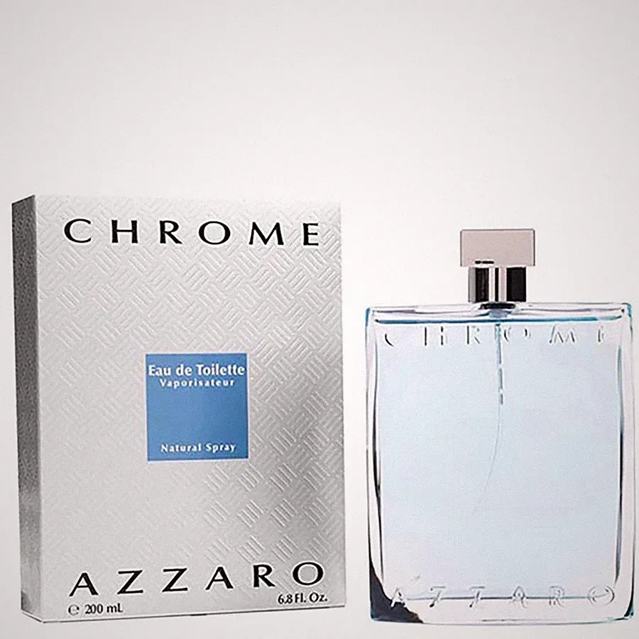 Azzaro Chrome Eau de Toilette 200ml EdT Spray Herrenparfüm XXL NEU