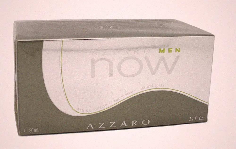 Azzaro, Now Men, Eau de Toilette Natural Spray, 80ml Neu Versiegelt