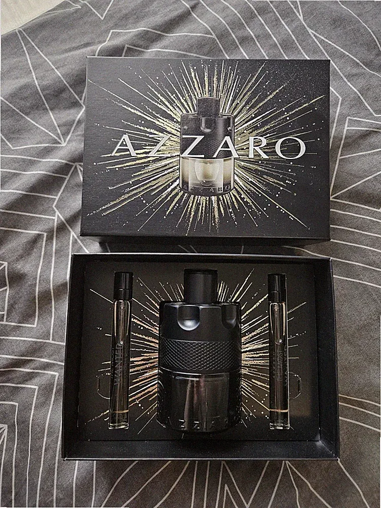 Azzaro The Most Wanted Eau de Toilette Intense SET, 100 ml & 2x 10 ML / NEU OVP