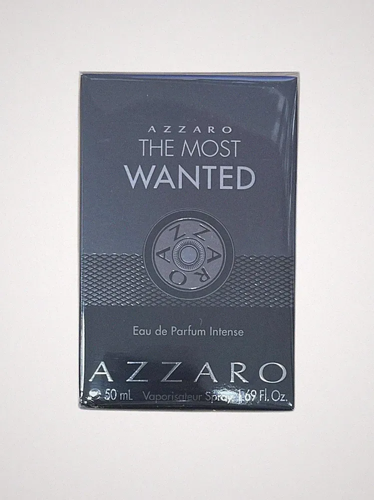 AZZARO THE MOST WANTED FOR MEN 50ML EDP INTENSE SPRAY BRANDNEU & VERSIEGELT