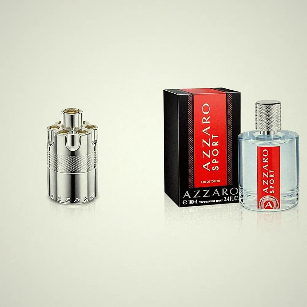 Azzaro Wanted Sport Parfüm Set Herren Eau de Parfum Toilette Duo 50 ml + 100 ml