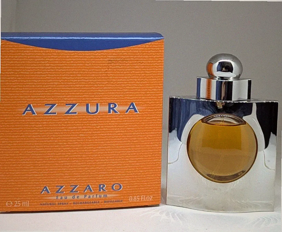 Azzurra Azzaro EDP 25 ml Nachfüllbares Spray Vintage Out of Production Selten Damen