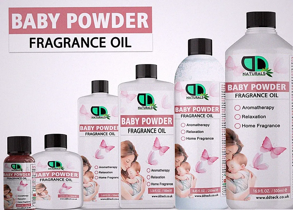 Babypuder Duftöl zur Entspannung, Kerzen, Raumduft, Diffuser UK