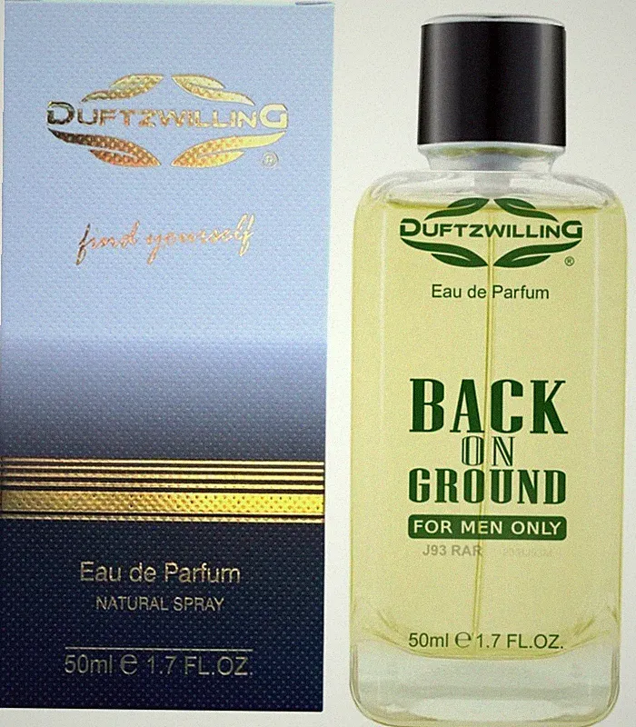 BACK ON GROUND von DuftzwillinG® 50ml VINTAGE Eau de Parfum HERREN Parfüm EdP