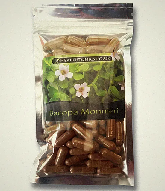 Bacopa Monnieri Extrakt, 400mg (10:1), vegetarische Kapseln