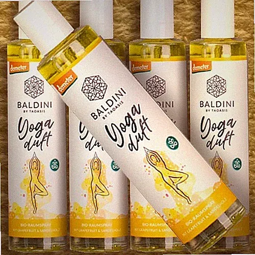 Baldini Bio-Raumspray YOGADUFT Demeter BIO Duft: Grapefruit Patchouli Sandelholz