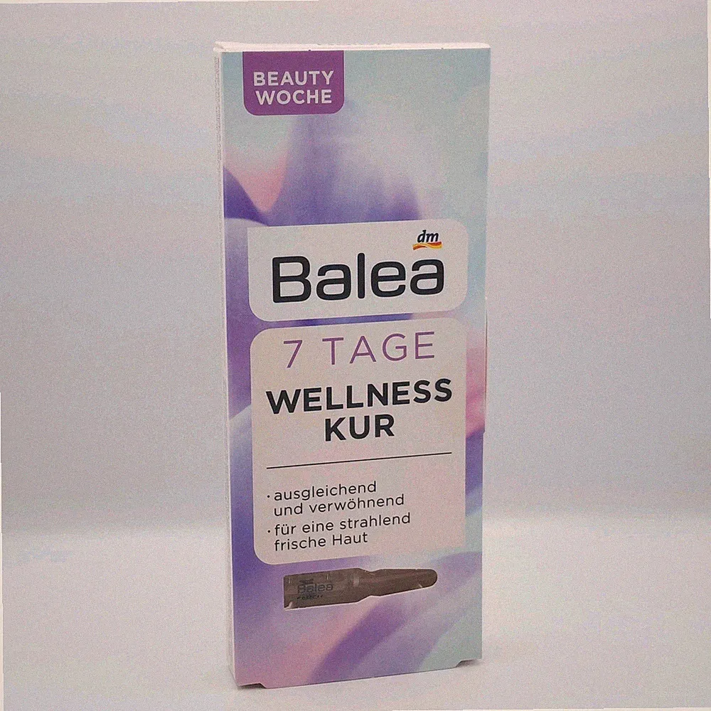 Balea 7 Tage Wellness Kur Ampullen ausgleichend verwöhnen strahlend frische Haut