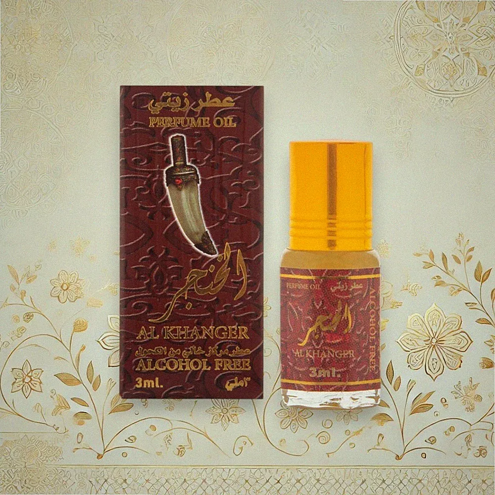 Banafa for Oud Parfümöl Al Khanjar – 3 ml - Amber & Rosen Duft - alkoholfrei