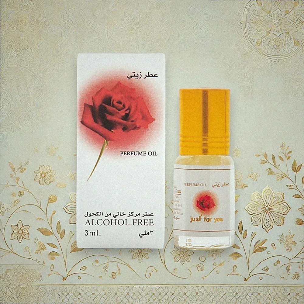 Banafa for Oud Parfümöl Just for you – 3 ml - Rose & Vanille Duft - alkoholfrei