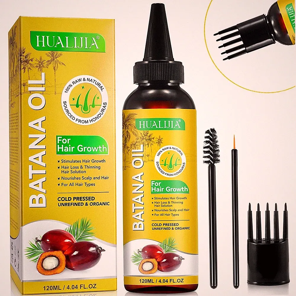 Batana Öl 100% Rein Organisch Haarwachstum Verhindert Haarausfall 120ml Herren