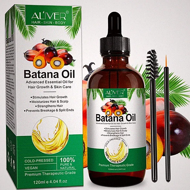 Batana Öl für Haare Haarwachstum Haarpflege Gesicht Haut Nägel Vegan 120ml