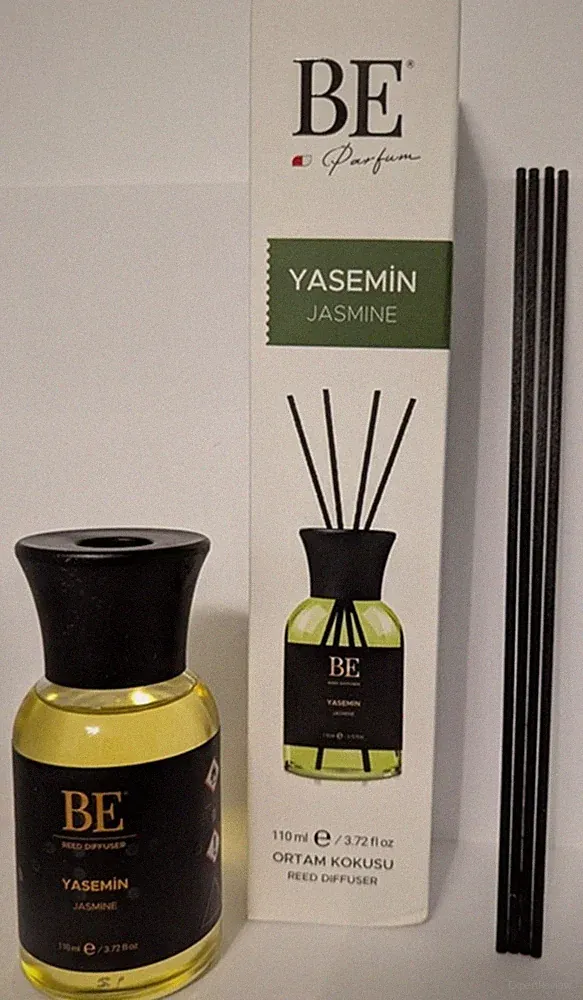 BE Parfum Raumduft Yasemin / Jasmine 110ml Reed Diffuser Duftstäbchen Neu OVP