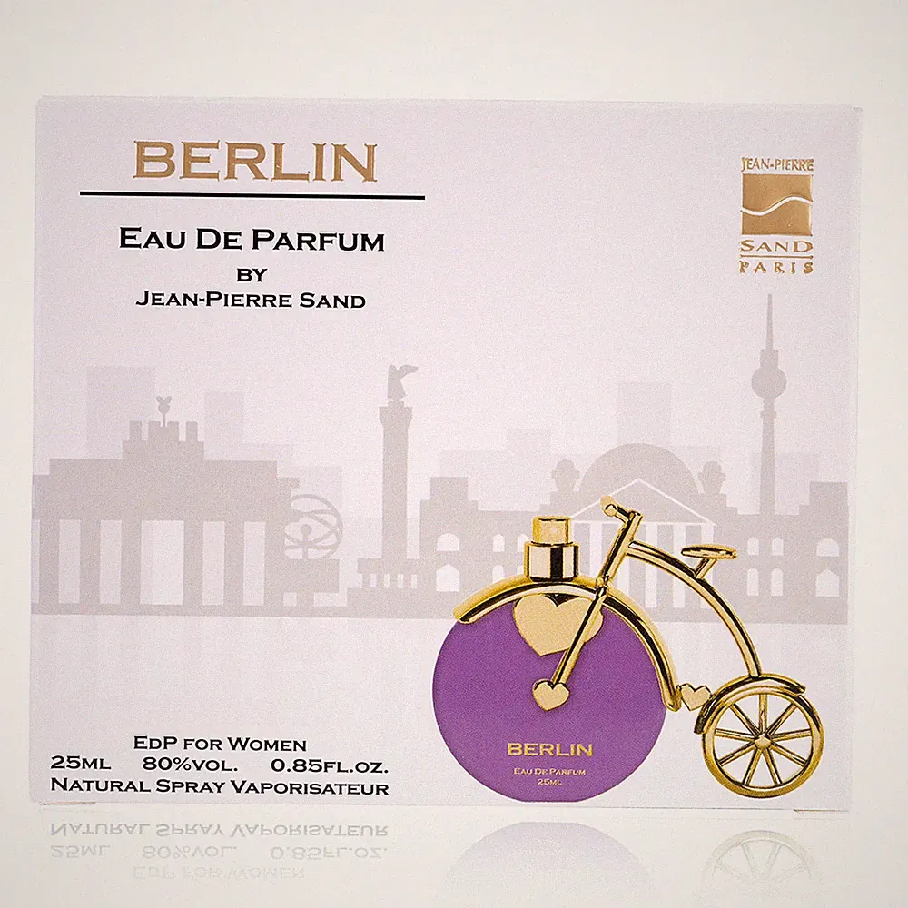 Berlin by Jean-Pierre Sand Damen Parfüm 25 ml Flakon Hochrad lila edp