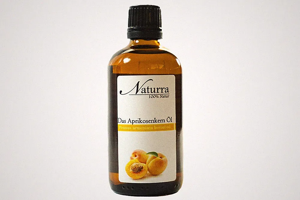 BIO Aprikosenkernöl unraffiniert kaltgepresst 100ml Glas native premium Kosmetik