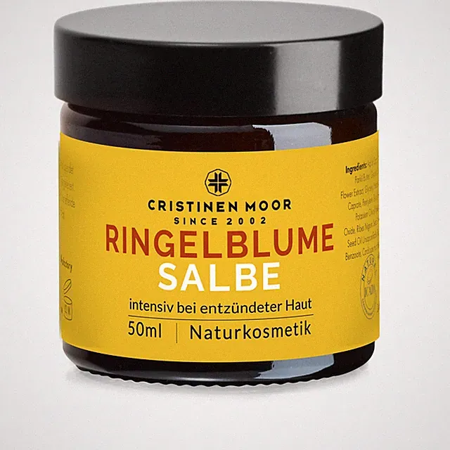 Bio- Ringelblume Salbe - zertifizierte Naturkosmetik - 50ml, bei Entzündungen