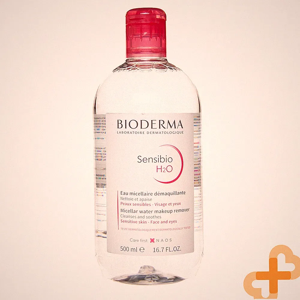 Bioderma Sensibio H2O Make-up Entferner Mizellenlösung 500 ml Für Sensible Haut