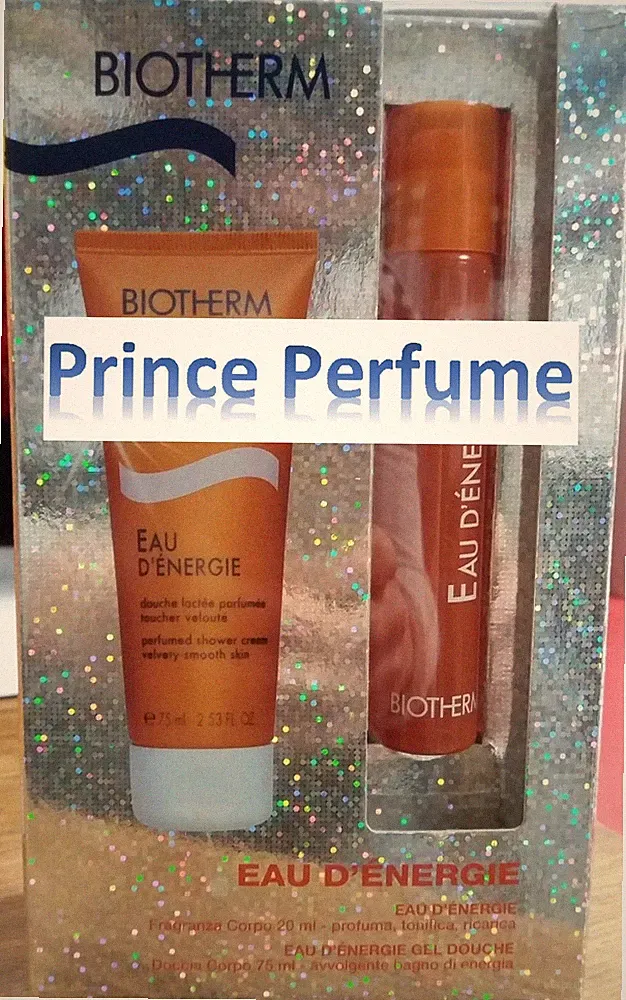 BIOTHERM EAU D'ENERGIE EDT SPRAY 20 ml + DUFTDUSCHCREME 75 ml