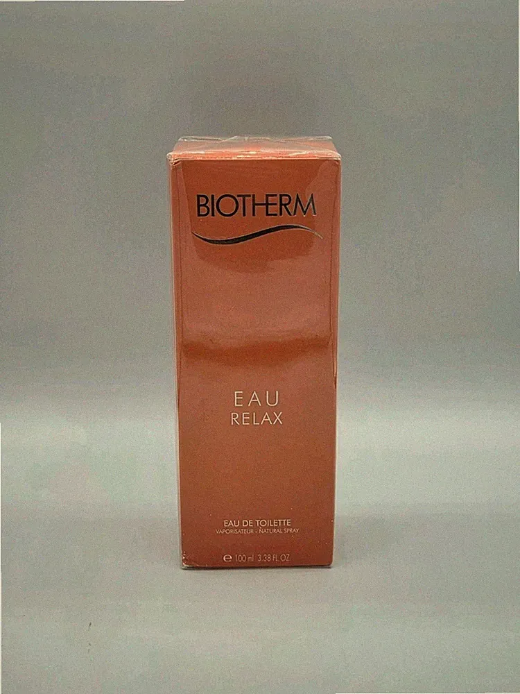 BIOTHERM EAU RELAX 100ML EAU DE TOILETTE SPRAY WOMAN NEU OVP RAR