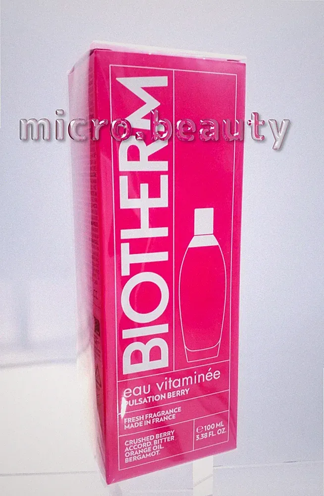 BIOTHERM • EAU VITAMINEE Pulsation Berry • 100ml Eau de Toilette - Neu 2026