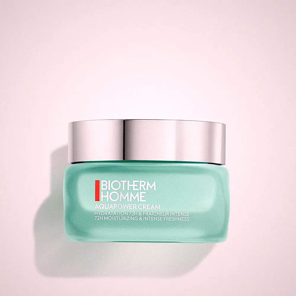Biotherm Homme Aquapower 72H Gesichtscreme für 50 ml (1er Pack), Transparent