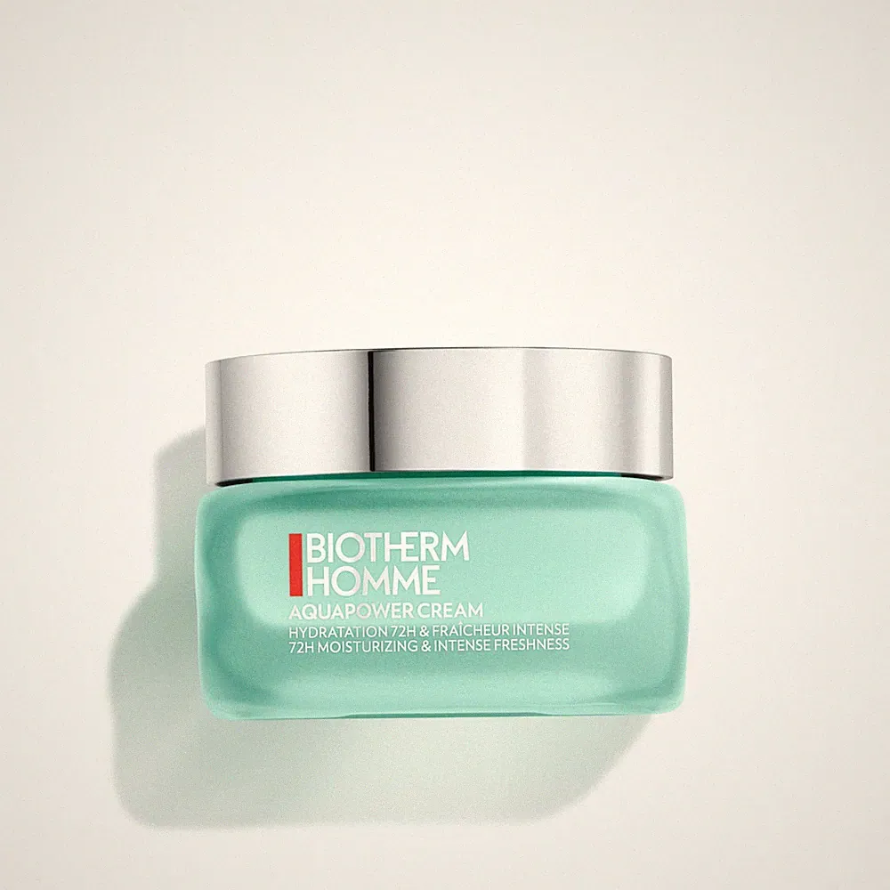 Biotherm Homme Aquapower 72H Gesichtscreme für 50 ml (1er Pack), Transparent
