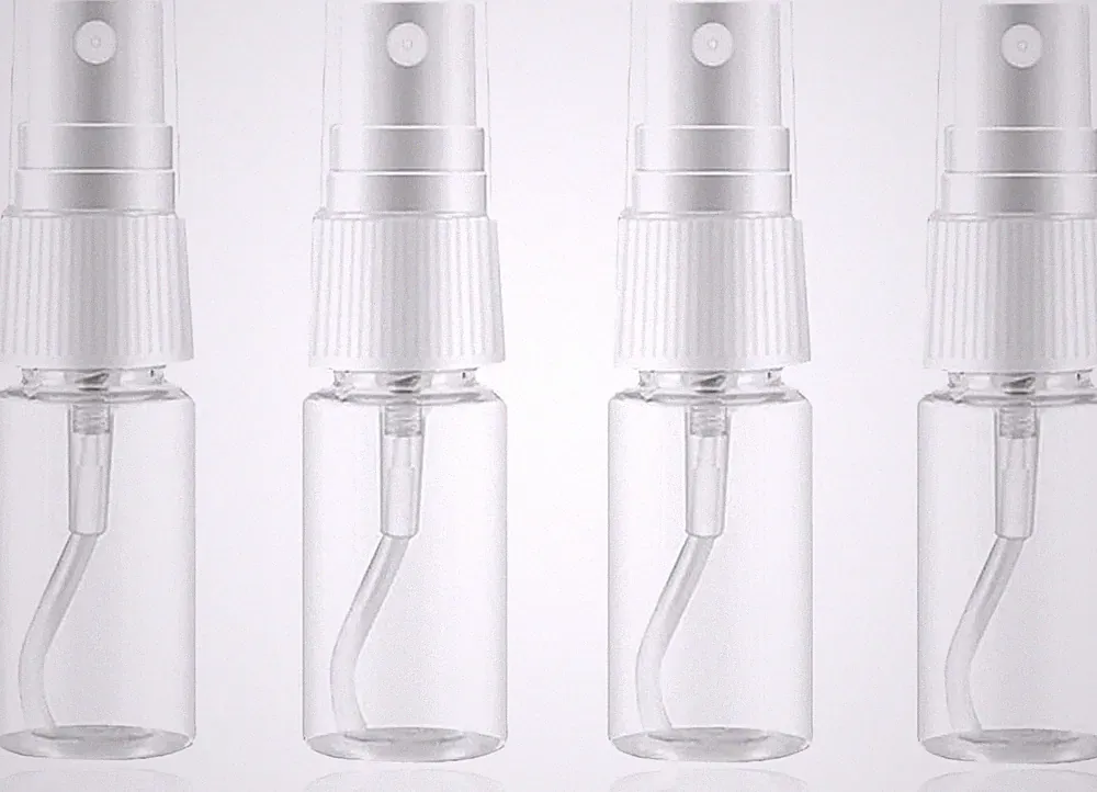 Bipl 4 Stück Sprühflaschen Kleine, 15ml Tragbares Plastik mini Sprühflasche | Re