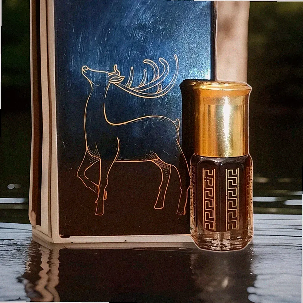 Black Musk Kabarga 3ml Moschus Attar Misk Parfümöl