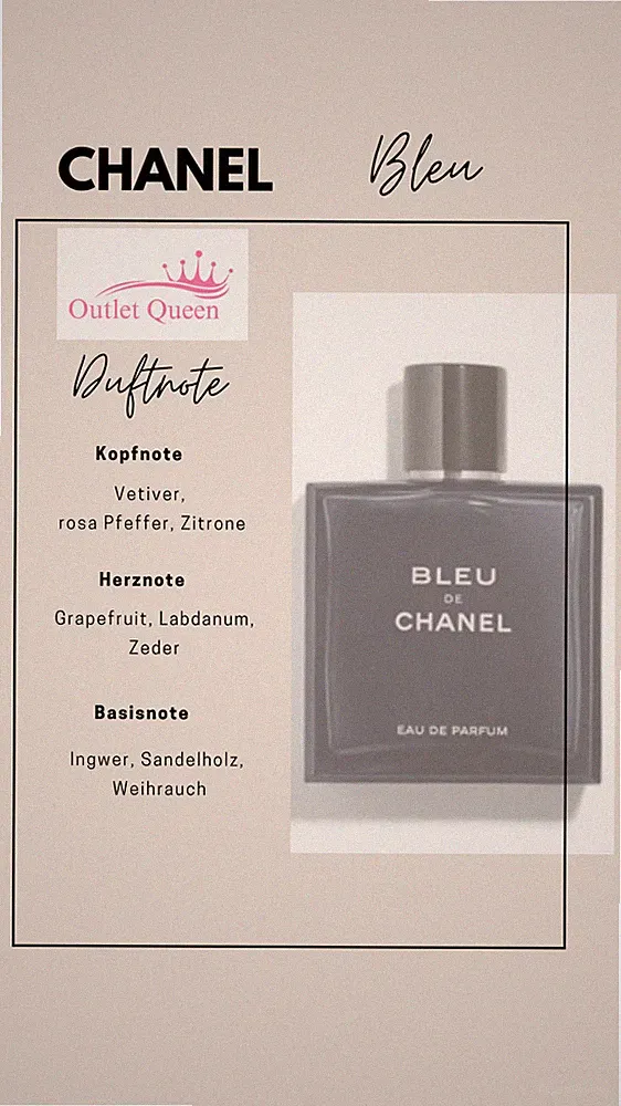 Bleu de Chanel Herrenparfüm 100 ml Eau de Parfum MEGA TOP