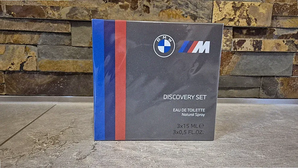 BMW M DISCOVERY SET 3x 15ml eau de toilette / NEU + OVP