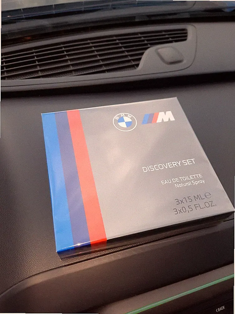 BMW M PARFUM Parfüm NEU OVP DISCOVERY SET 3x 15ml eau de toilette