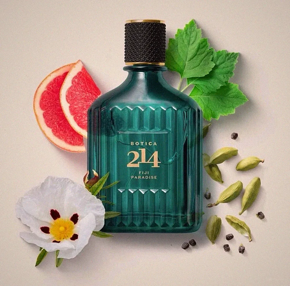Boticário Botica 214 Fiji Paradise Fougère Especiado Eau de Parfum 90 ml
