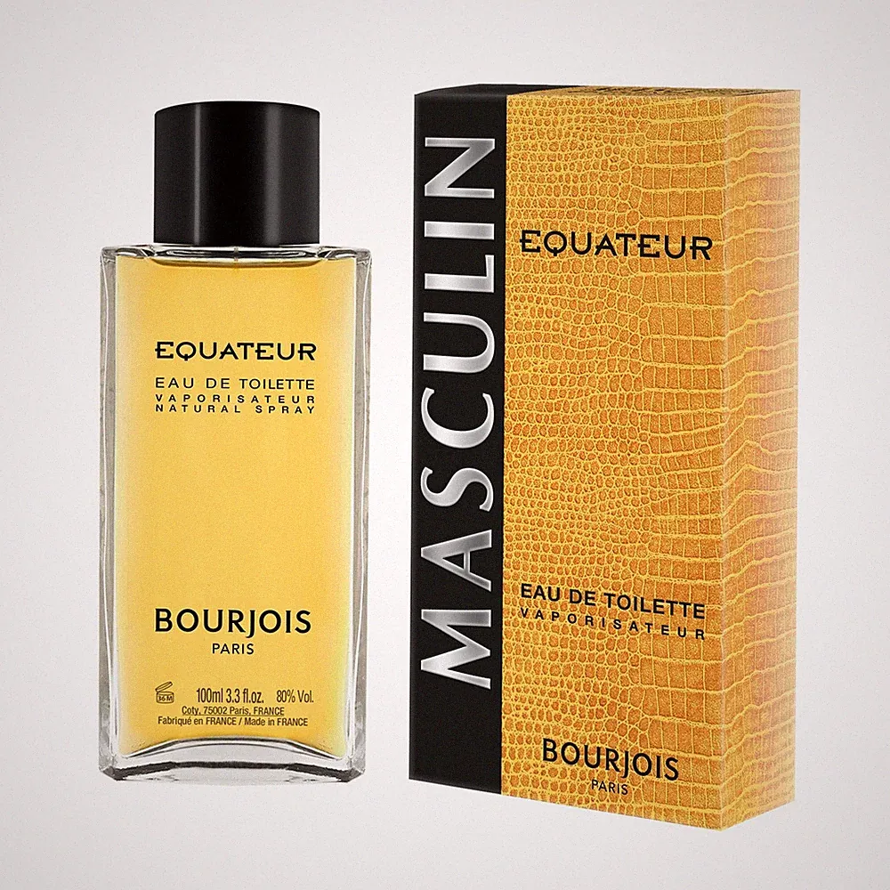 BOURJOIS Paris Eau de Toilette EQUATEUR - Herrenduft 100 ml