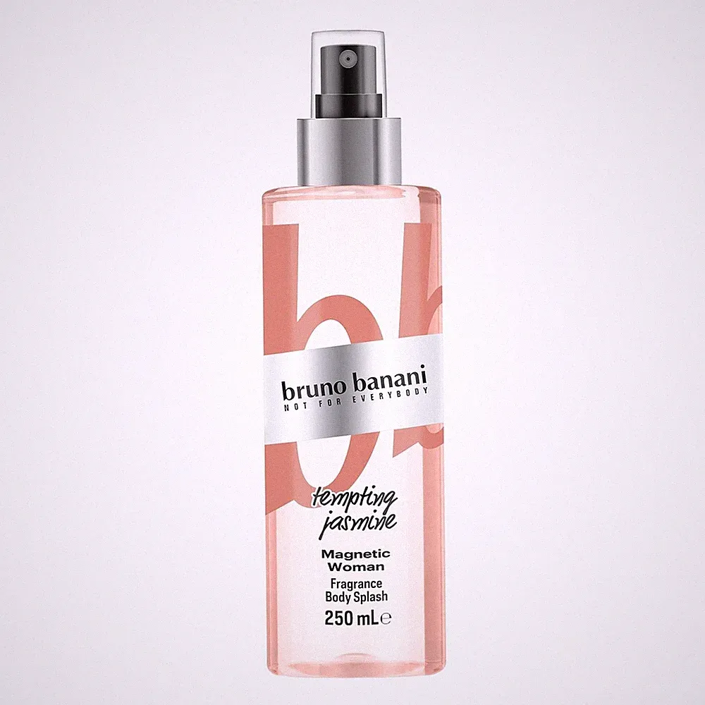 bruno banani Magnetic Woman Body Splash Amber Gourmand Damen Parfüm 250ml