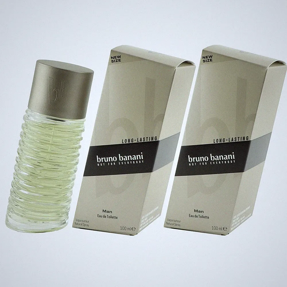 Bruno Banani Man 2 x 100 ml Eau de Toilette EDT Set Herrenparfum