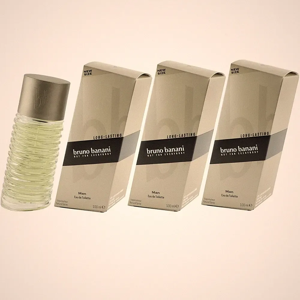 Bruno Banani Man 3 x 100 ml Eau de Toilette EDT Set Herrenparfum