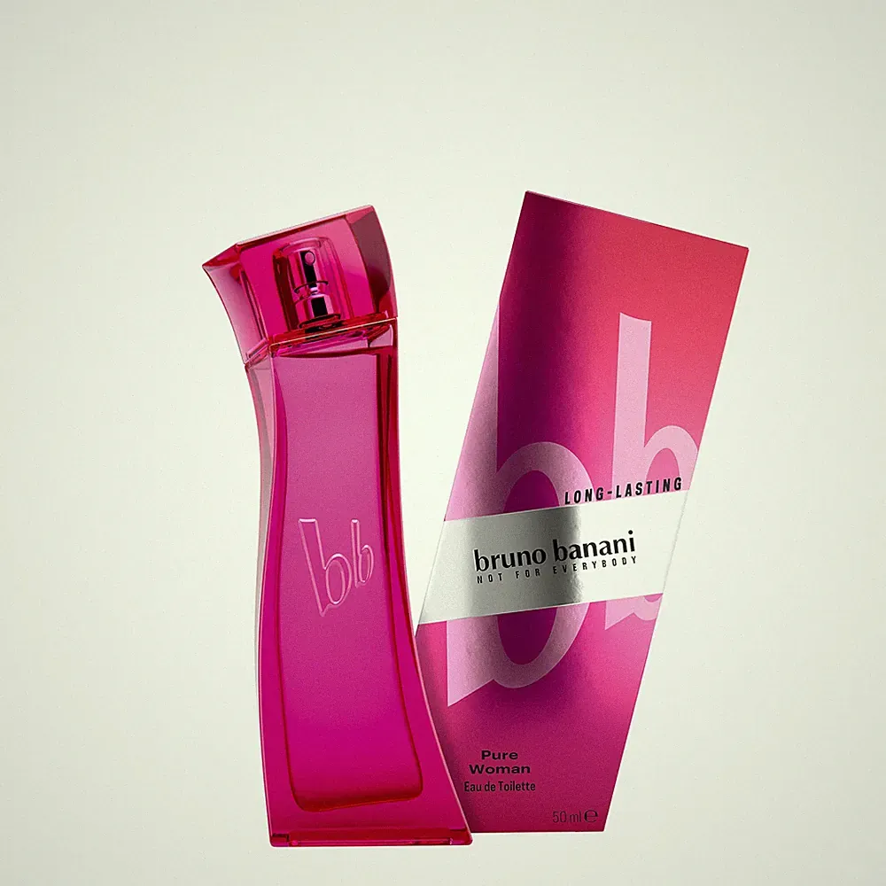 bruno banani PURE Woman Eau de Toilette 50 ml EdT Spray Vanille Amber Damenduft