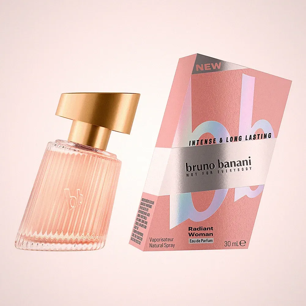 bruno banani Radiant Woman Eau de Parfum strahlend spritzig-fruchtig Amber 30ml