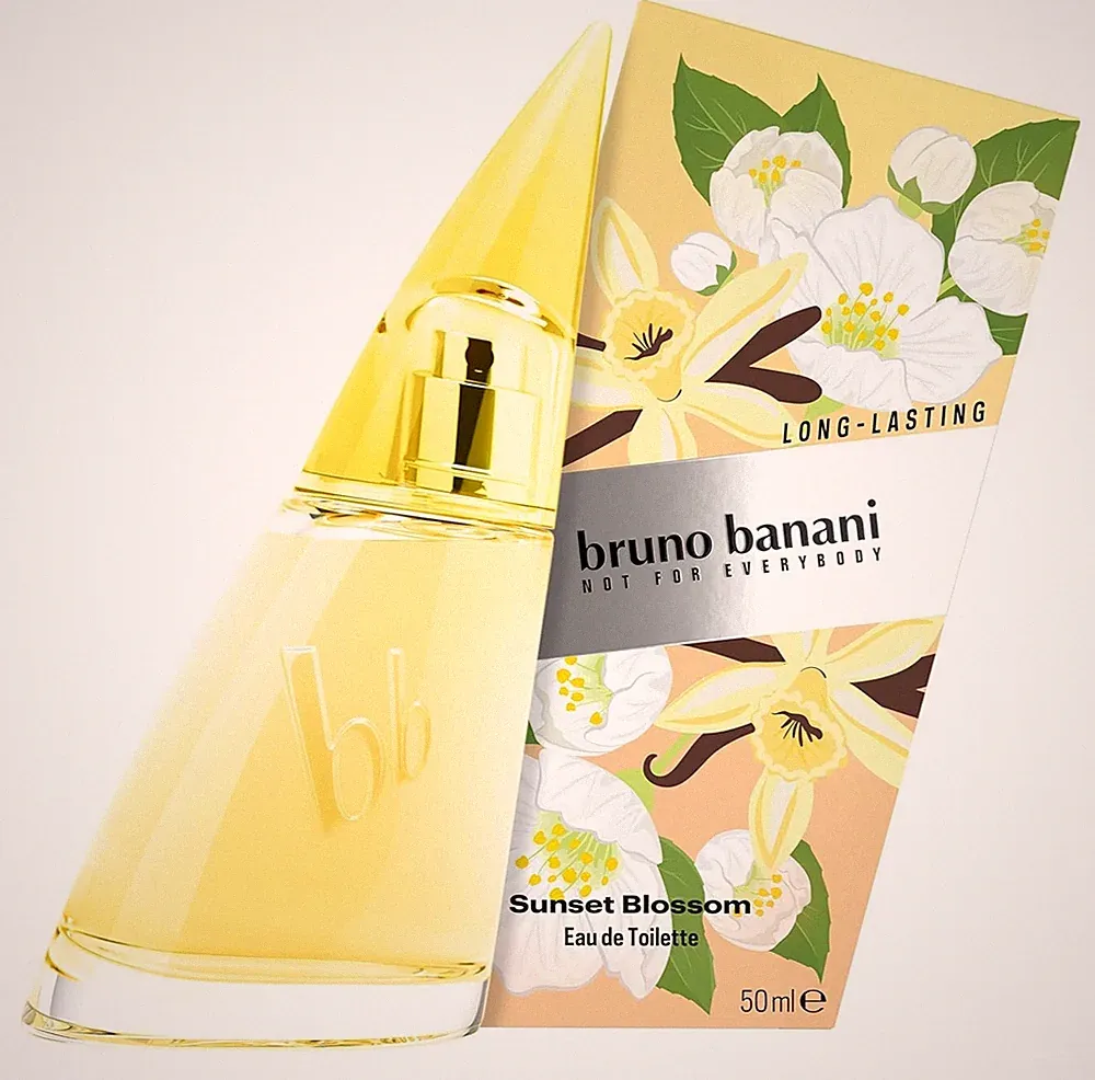 ✅ Bruno Banani Sunset Blossom Eau de Toilette Damen Duft EdT Spray 50ml Neu ✅