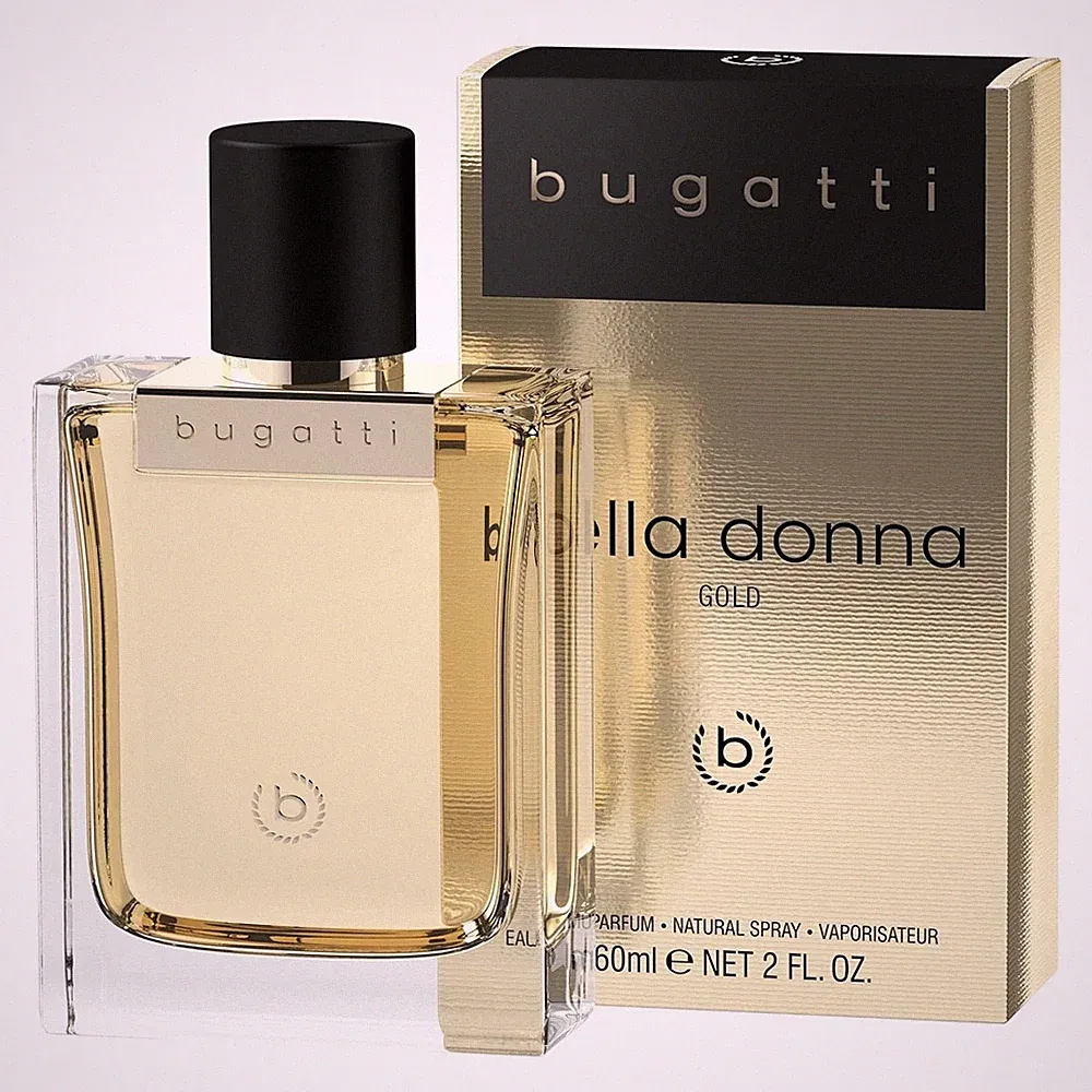 ✅ Bugatti Bella Donna Gold Damen Parfum Frauen Eau de Parfum Spray Jasmin 60ml ✅