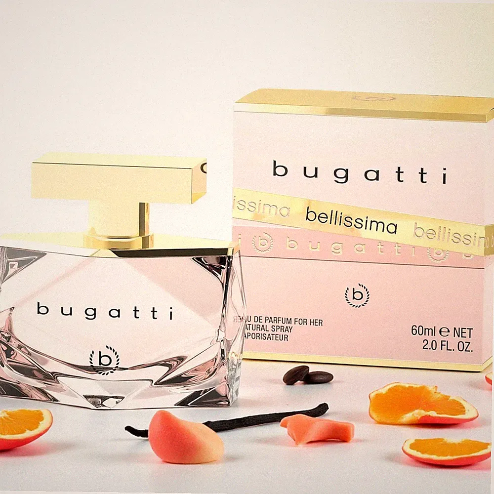 BUGATTI Bellissima Damen Parfum Pfirsich Vanille Rose Amber Ananas 🍍 Moschus