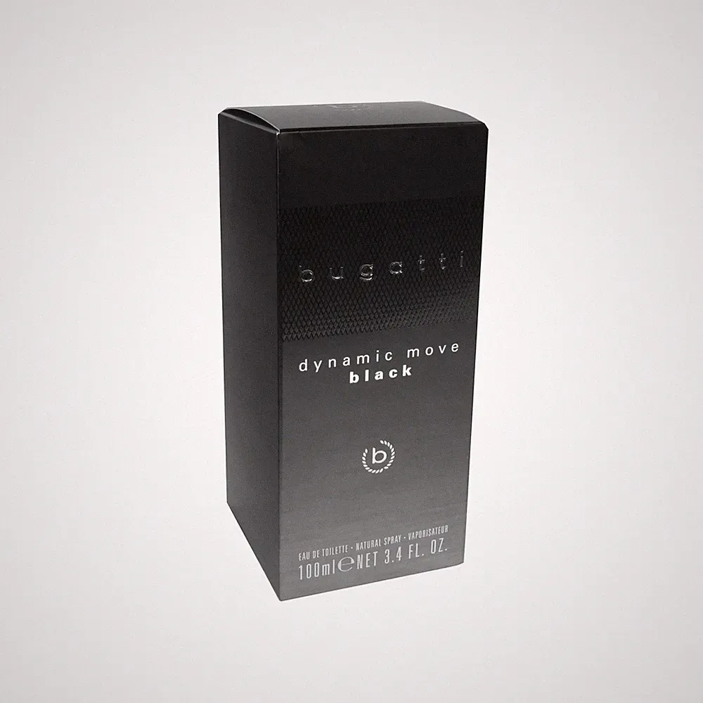 Bugatti Dynamic Move Black Eau de Toilette, 100 ml