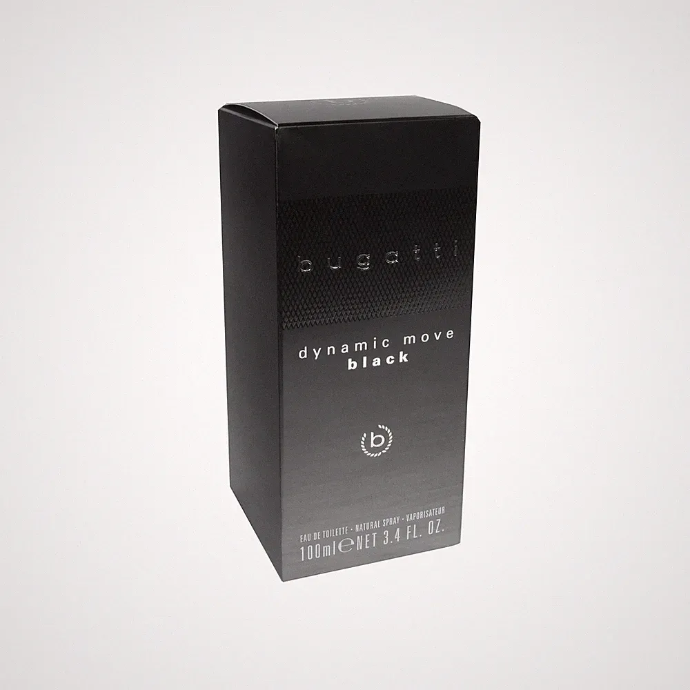 Bugatti Dynamic Move Black Eau de Toilette, 100 ml