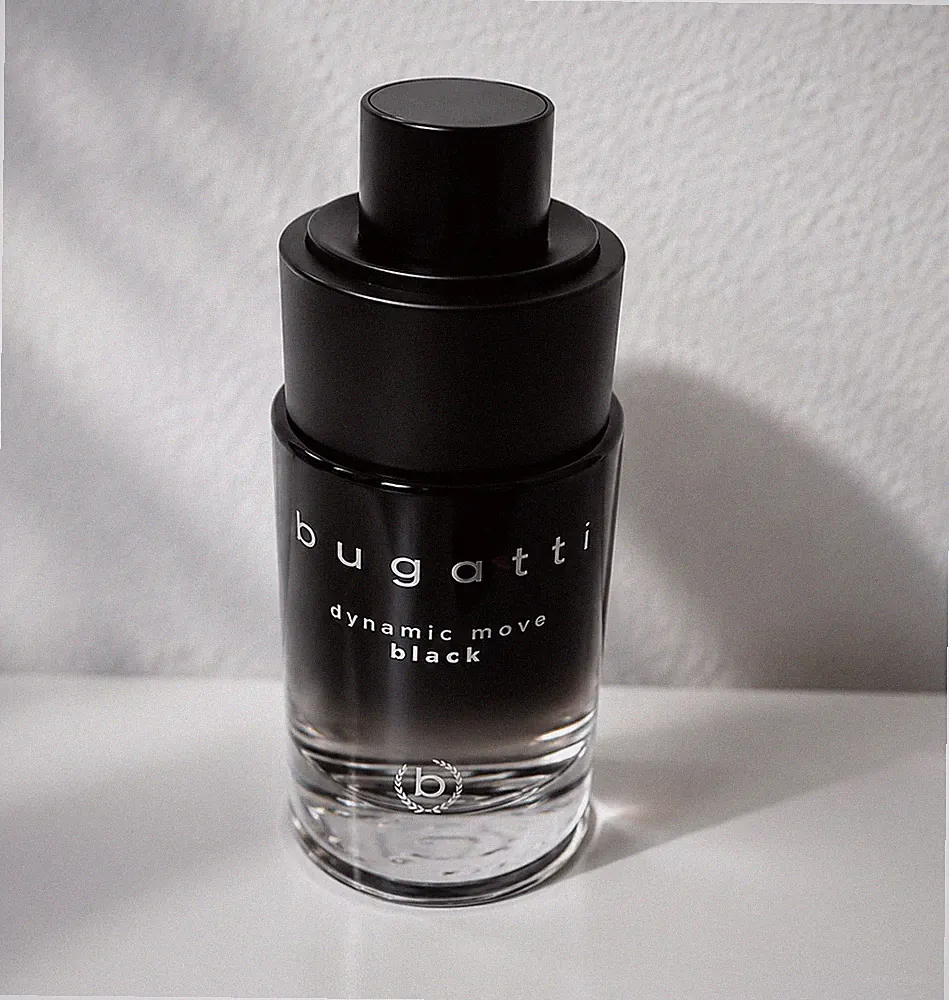 Bugatti Dynamic Move Black Eau de Toilette Herrenparfum 100 ml (unbenutzt)