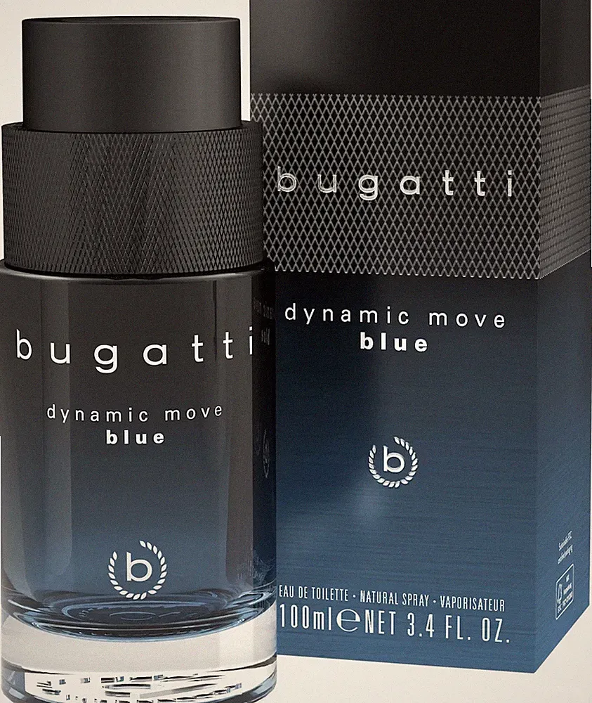 Bugatti Dynamic Move Blue Eau de Toilette 100ml Herrenduft