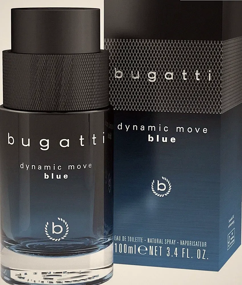 Bugatti Dynamic Move Blue Eau de Toilette 100ml Herrenduft