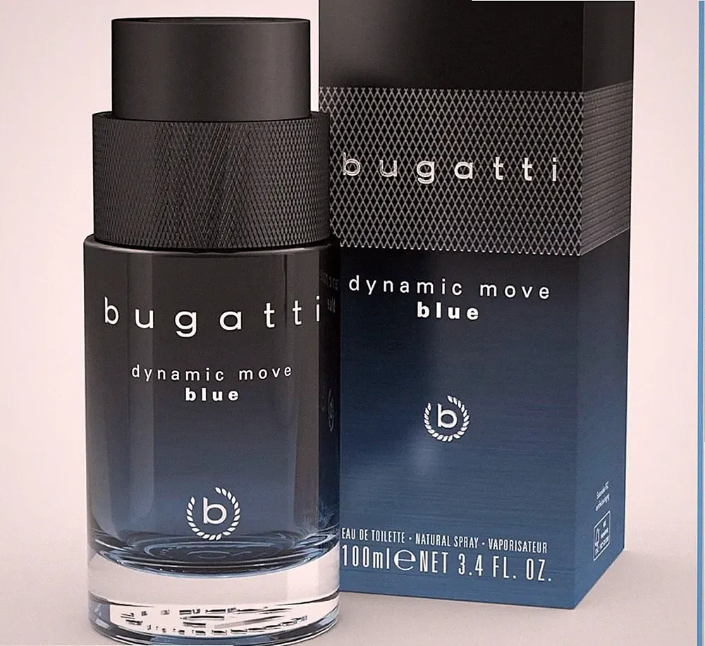 bugatti Dynamic Move Blue Eau de Toilette Herren Parfüm 100ml