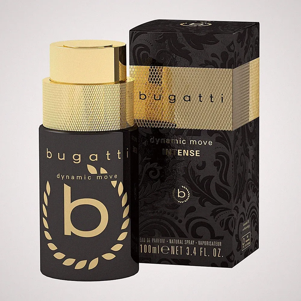 Bugatti Dynamic Move Intense Parfüm Herren 100Ml I Würzig-Ambriertes Eau De Toil