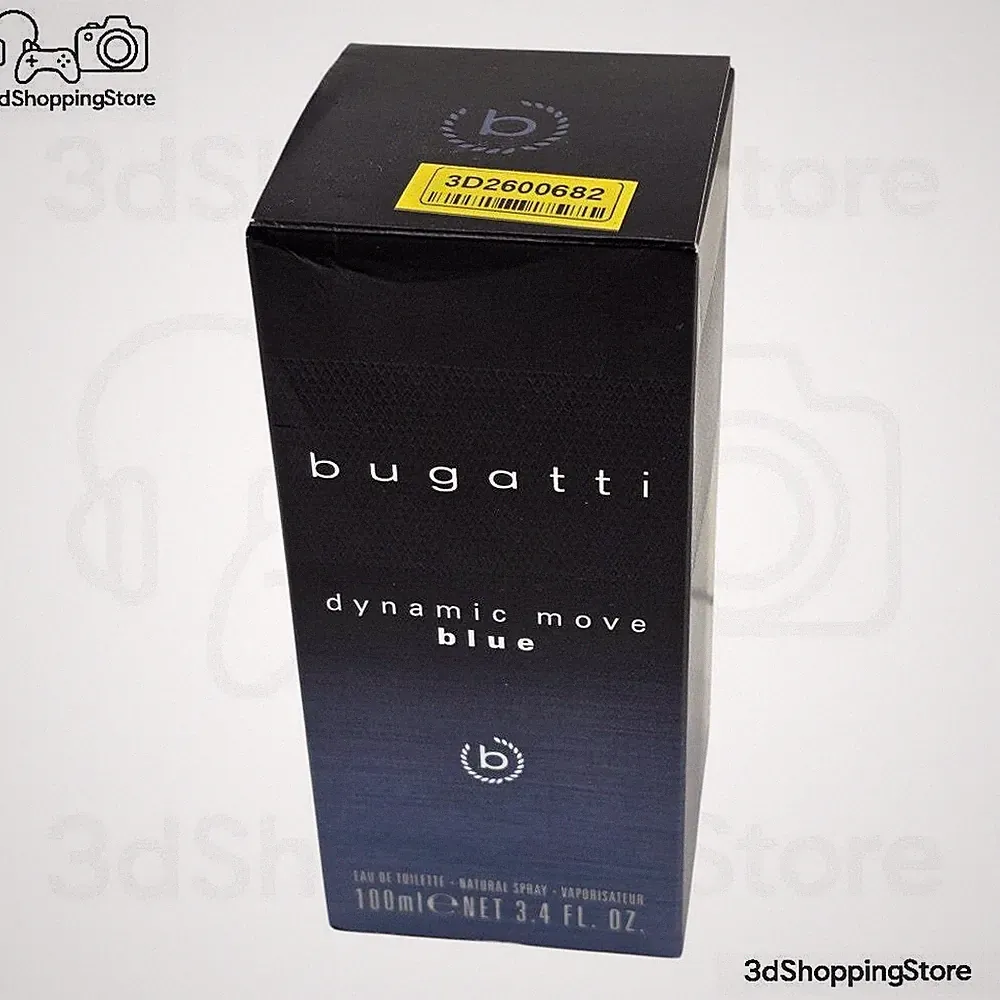Bugatti Eau de Toilette 100ml Dynamic Move Blue Herrenparfum